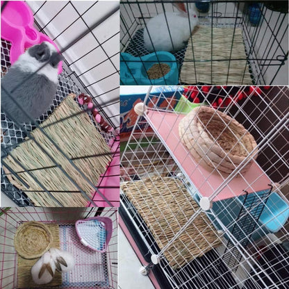 The Ultimate Chew-athon: 12 Grass Mats for Your Furry Friends' Snack Time and Nap Zone!